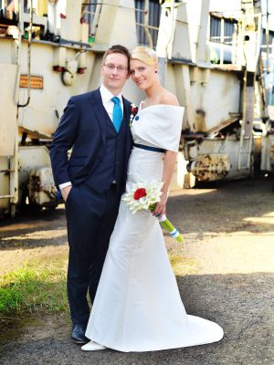 Brautkleid Stola schneidern Hamburg