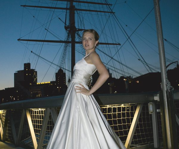 Brautkleid Duchesse Satin schneidern