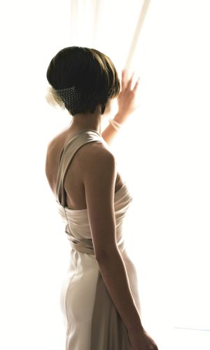 Brautkleid Satin vegan